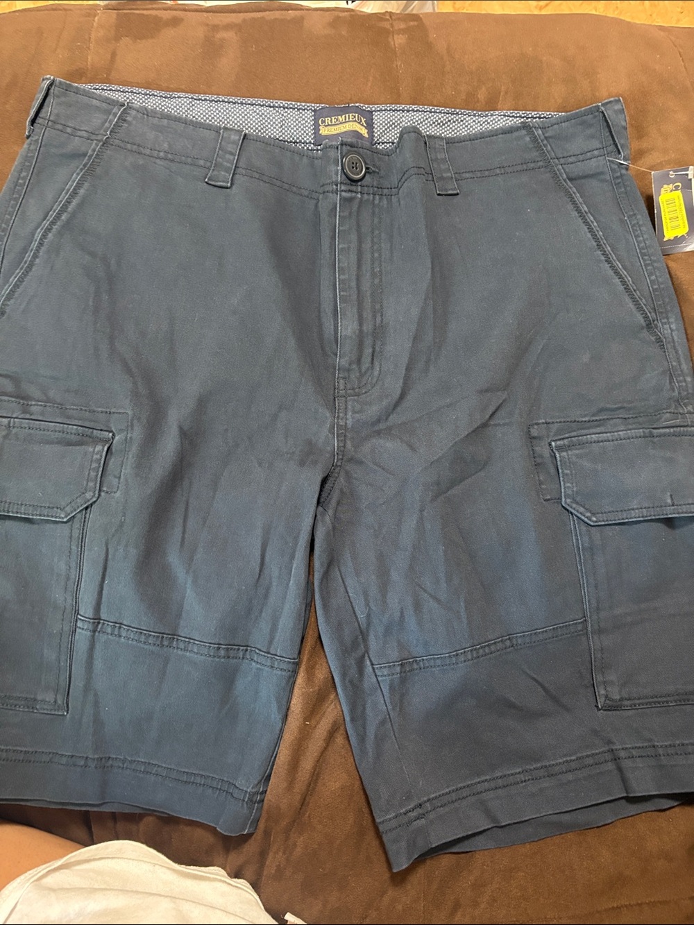 Cremieux Men's Dark Navy Cargo Shorts